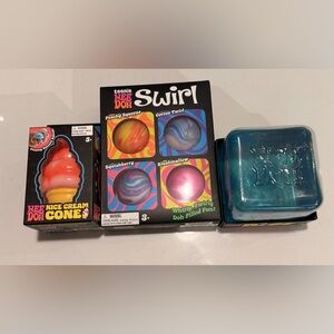 Nee Doh Swirl, Nice CreamCone & Nice Berg BUILD BUNDLE SEND OFFER SHIPS SAME DAY